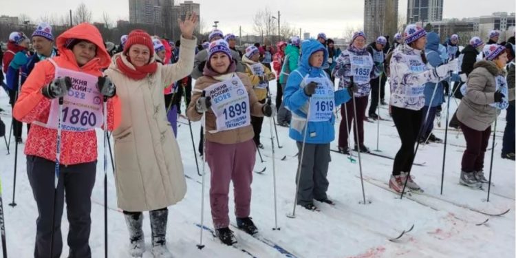 «Лыжня России- 2022».